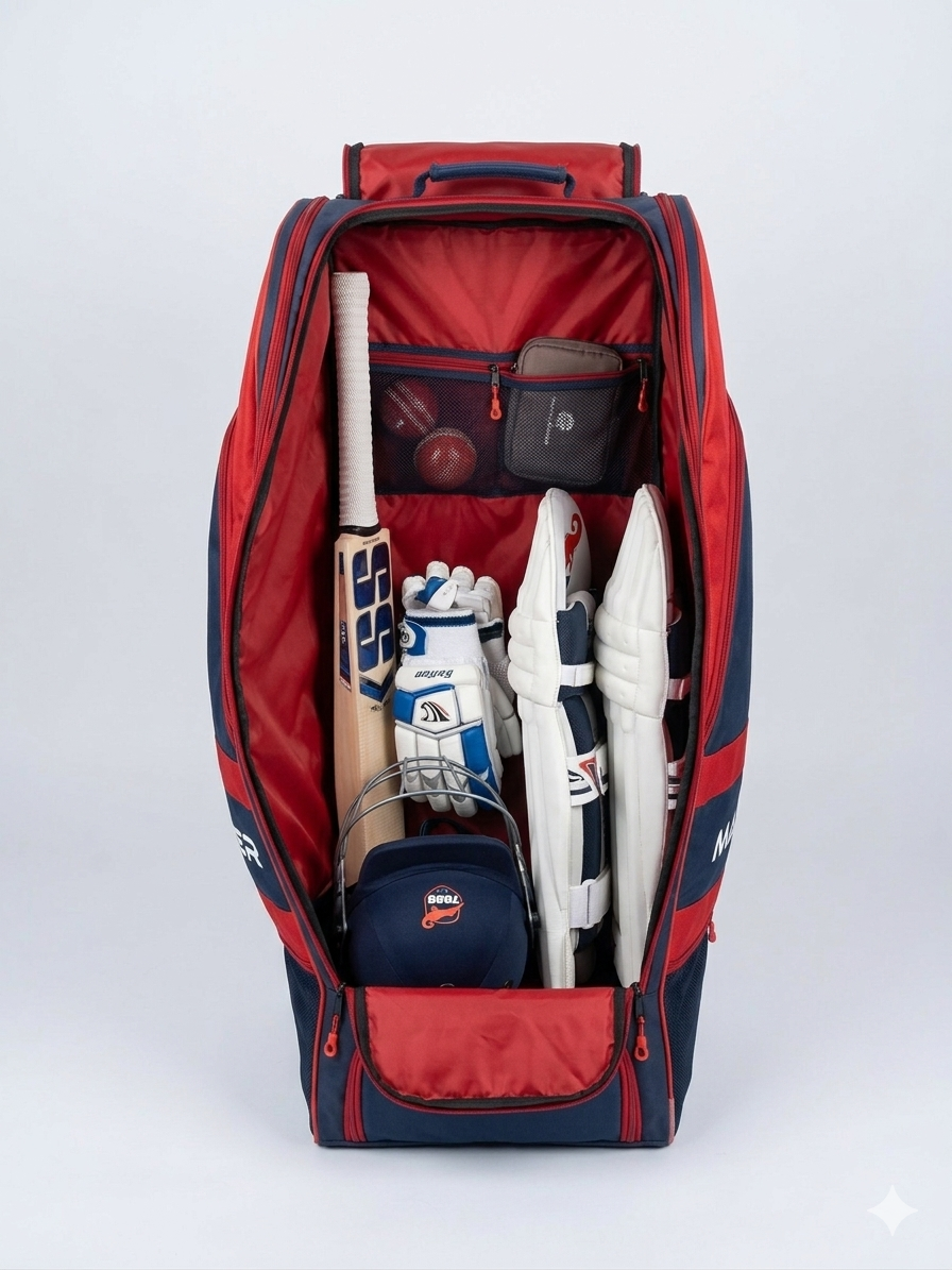 Master Wheelie Cricket Kit Bag | Junior - Image 2