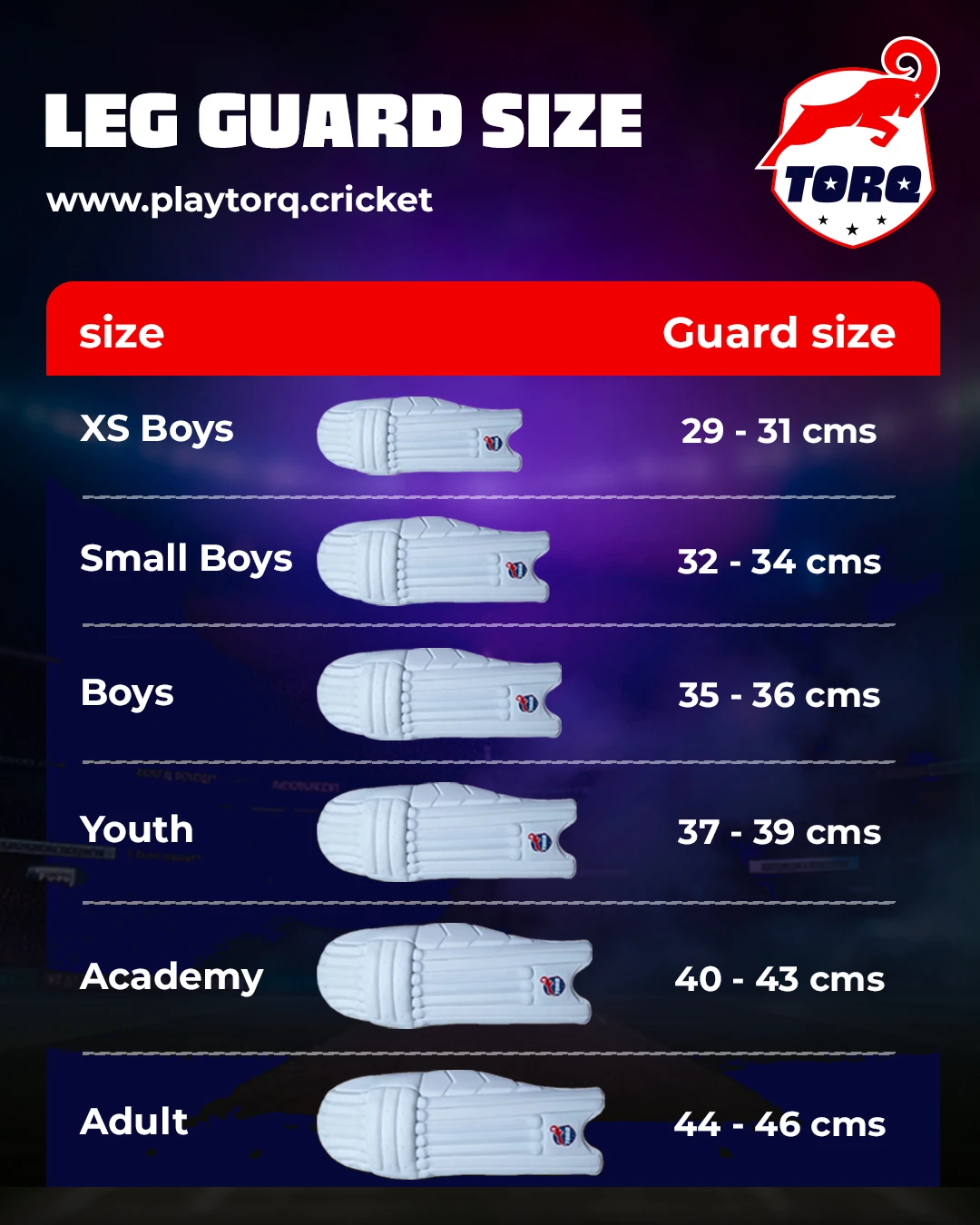 Torq | Titan Edition | Batting Leg Guards - Image 6
